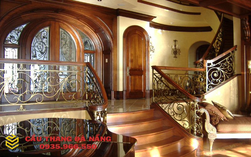 Bật mí cách lựa chọn mẫu cầu thang gỗ sắt được ưa chuộng hiện nay