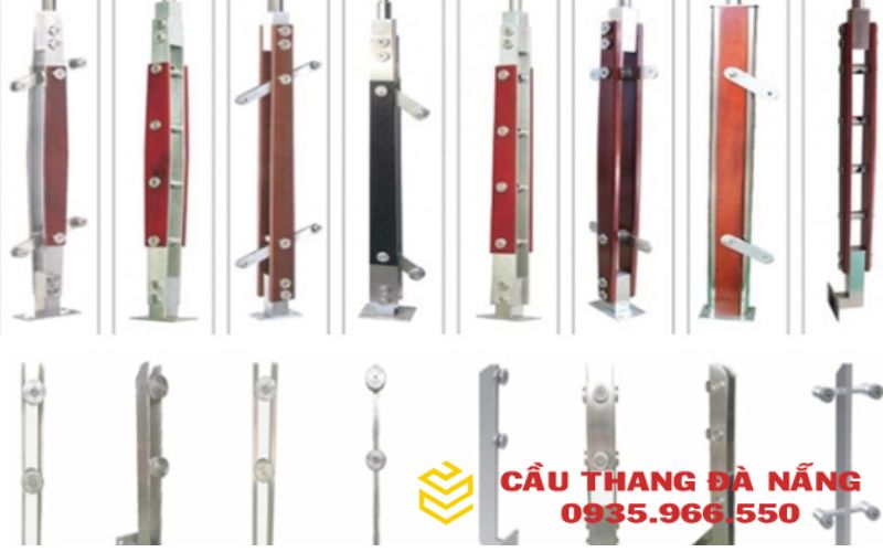 Bảng báo giá những phụ kiện cầu thang kính cần thiết